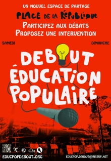 affiche educpop rouge